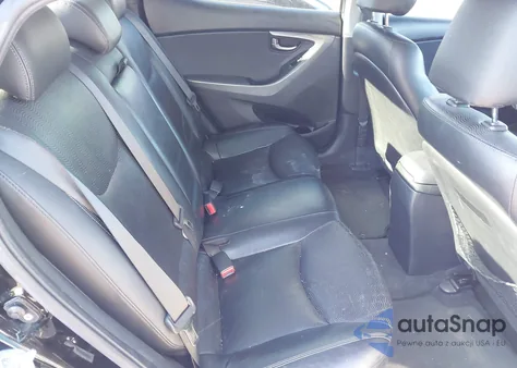 2013 Hyundai Elantra Limited из США, поврежденный, VIN KMHDH4AE5DU487993